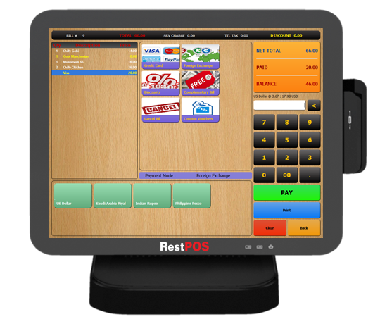 RestPOS Point Of Sale System